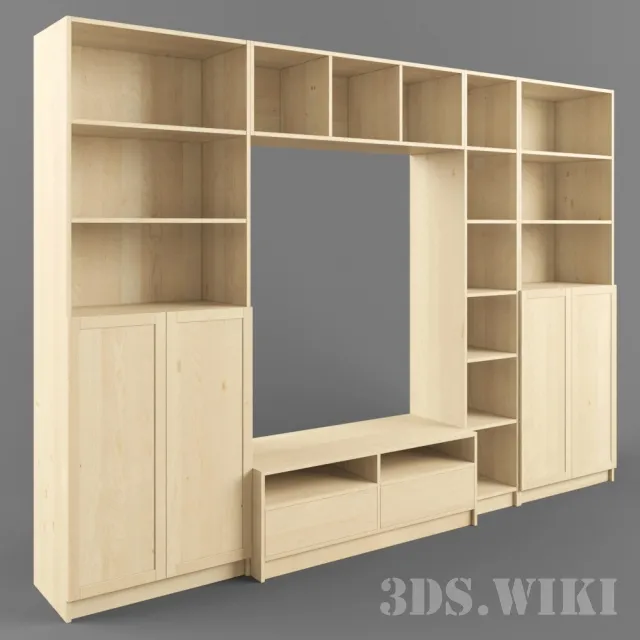 furniture – Wardrobe Billy series – IKEA Benno 3D Model furniture – Wardrobe Billy series – IKEA Benno 3D Model