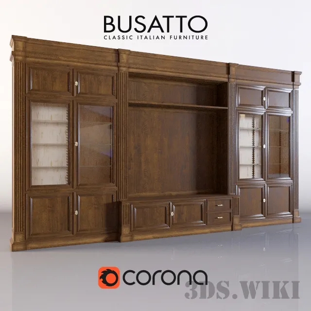 furniture – Wardrobe Busatto Mobili Atelier 3D Model furniture – Wardrobe Busatto Mobili Atelier 3D Model