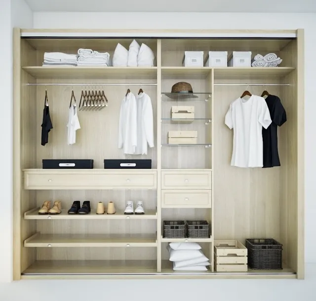 furniture – Wardrobe-compartment Mebelux Calmo 3D Model