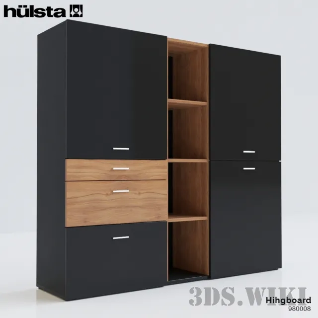 furniture – Wardrobe Cutaro Hulsta 3D Model