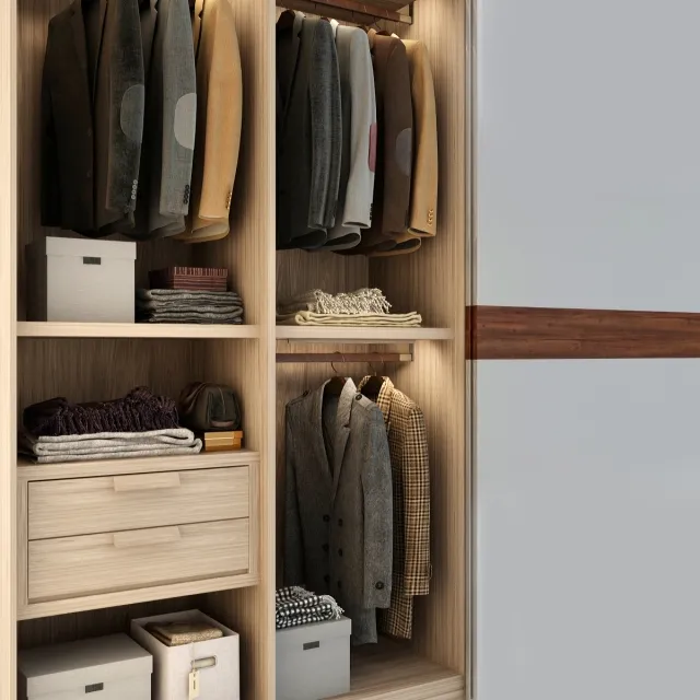 furniture – Wardrobe Essentials for men 3D Model