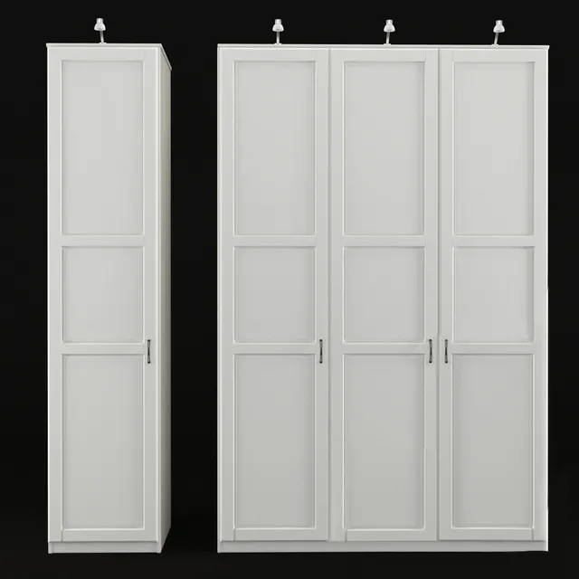 furniture – Wardrobe IKEA TISSEDAL 3D Model