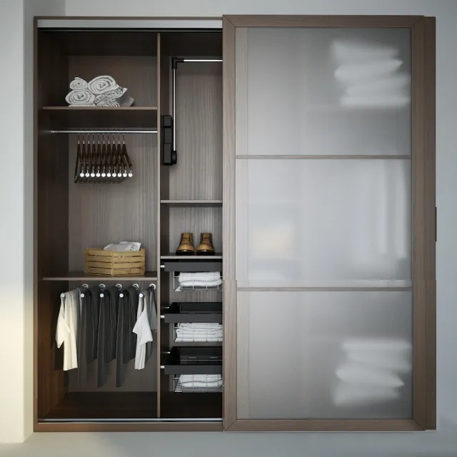furniture – Wardrobe Mebelux Asceta 3D Model