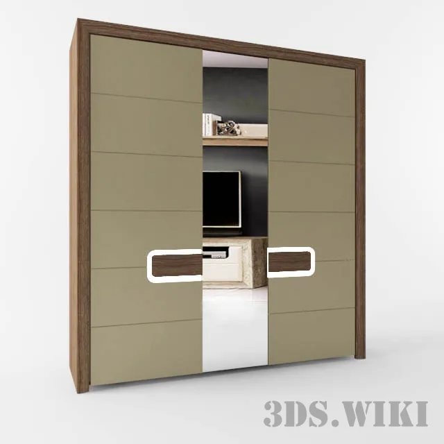 furniture – Wardrobe Tiziano Forte 3D Model
