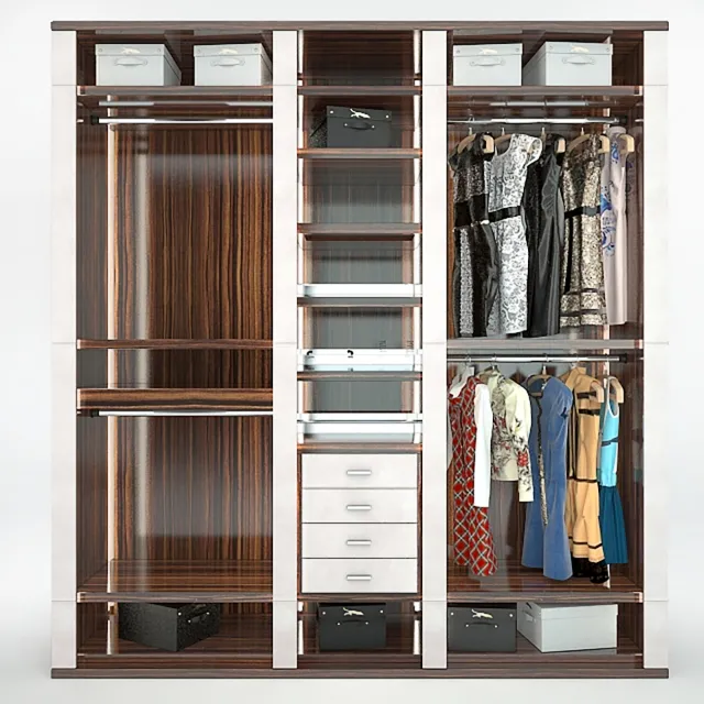 furniture – Wardrobe Venere Capital collection 3D Model