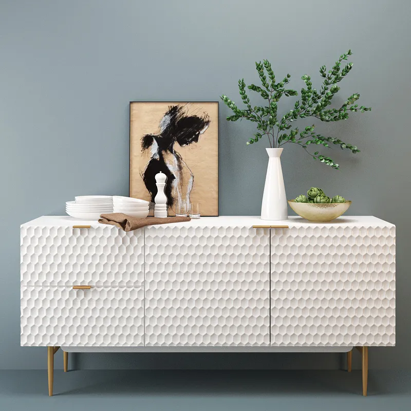 furniture – West Elm Audrey chest of drawer 09 3D Model furniture – West Elm Audrey chest of drawer 09 3D Model