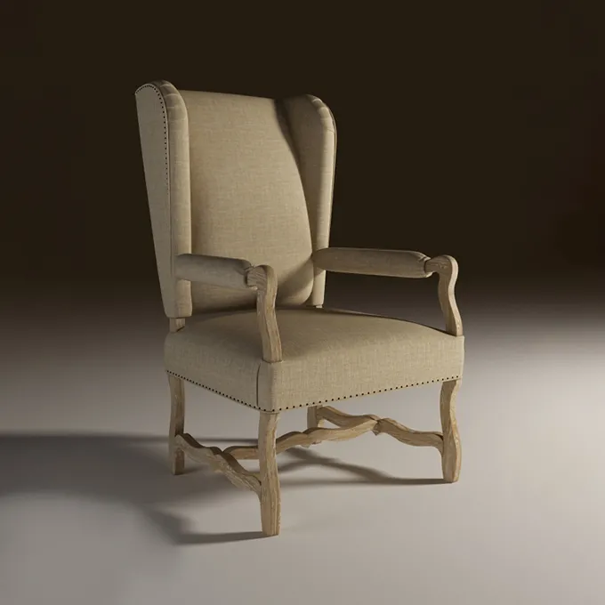 furniture – Williamson armchair 8826-110 3D Model furniture – Williamson armchair 8826-110 3D Model