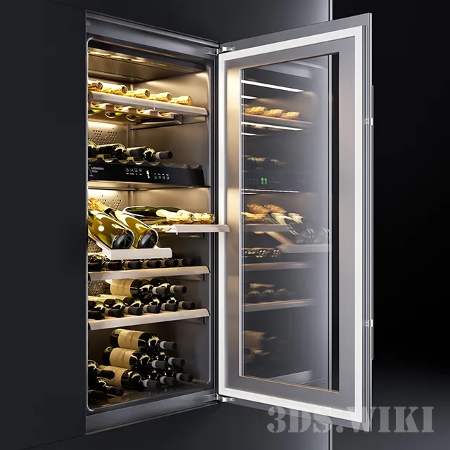 furniture – Wine cabinet Liebherr WTEES 2053 3D Model furniture – Wine cabinet Liebherr WTEES 2053 3D Model
