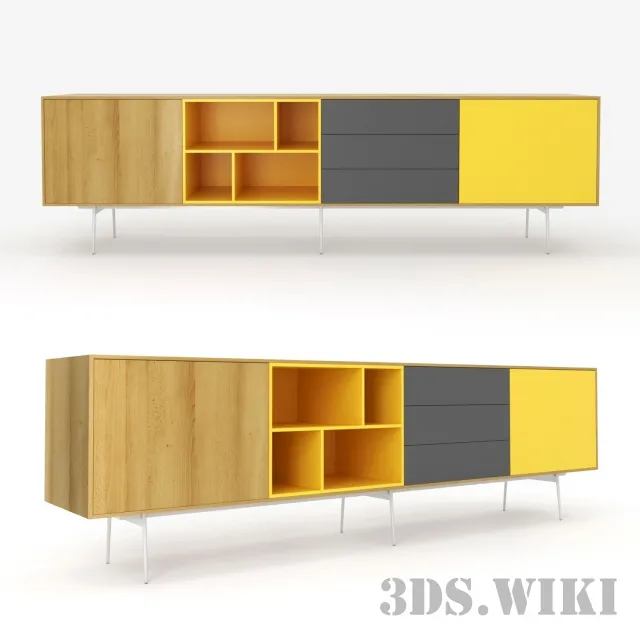 furniture – Wooden Modern by Dall’Agnese 3D Model furniture – Wooden Modern by Dall’Agnese 3D Model