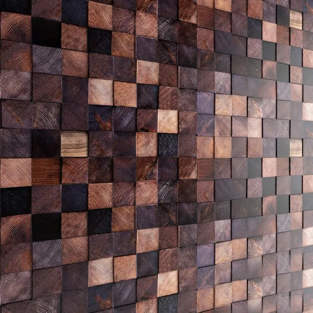 furniture – Wooden mosaic 3D Model