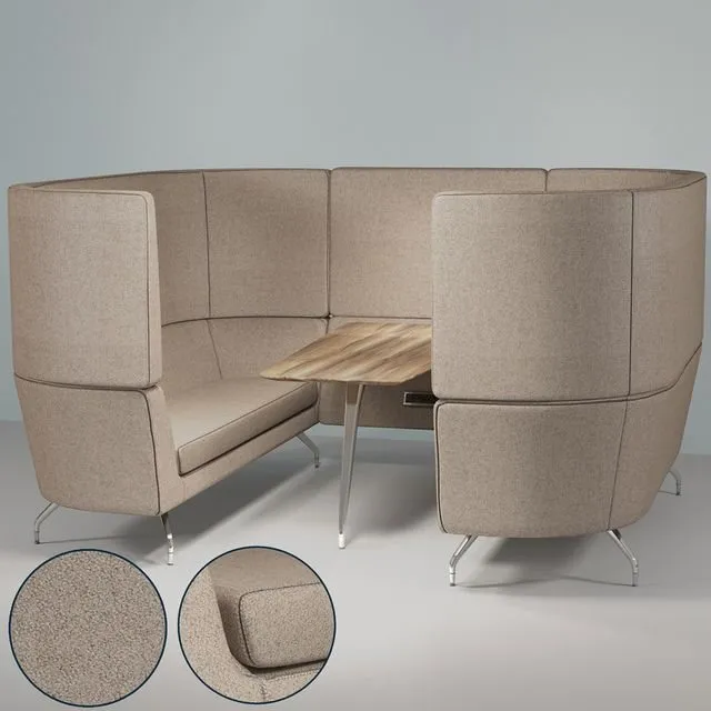 furniture – Work Sofa by Orangebox 3D Model