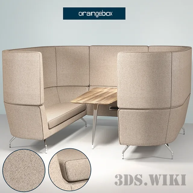 furniture – Working sofa Orangebox Swtch-59HB 3D Model