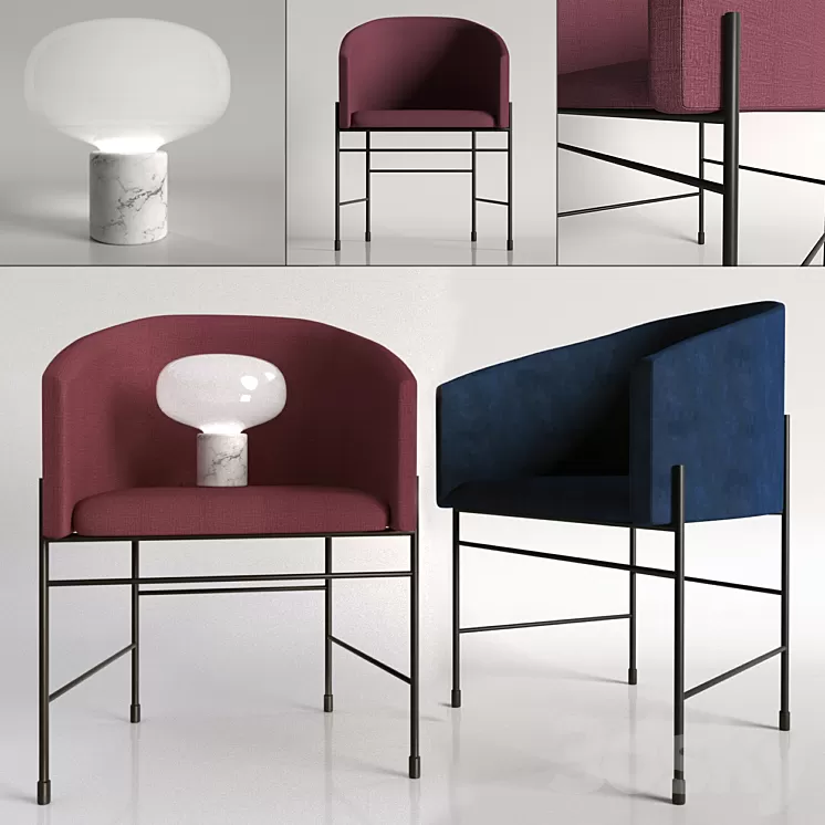 Furniture Workshop / Carl-Johan table lamp 3D Model Furniture Workshop / Carl-Johan table lamp 3D Model