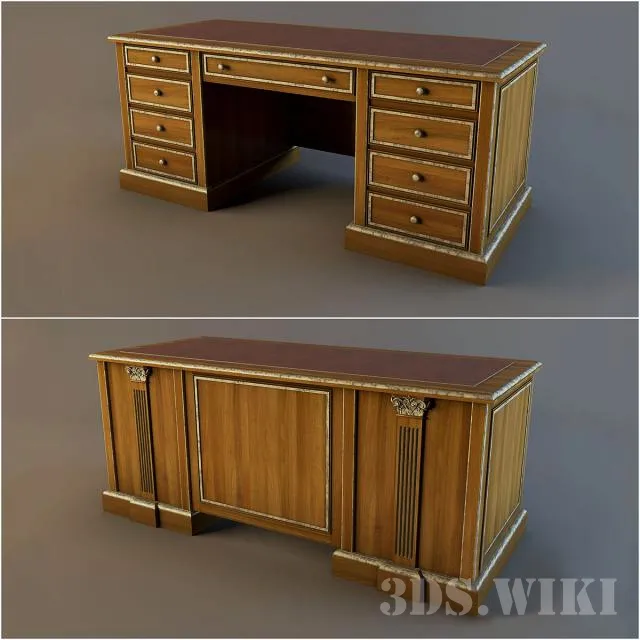 furniture – Writing desk 2235 K6 Scappini & C 3D Model
