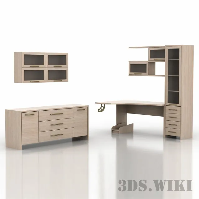 furniture – Writing desk 3D Model furniture – Writing desk 3D Model