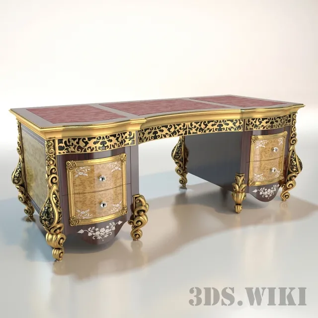 furniture – Writing desk A.R. ARREDAMENTI Royal Palace 518 3D Model