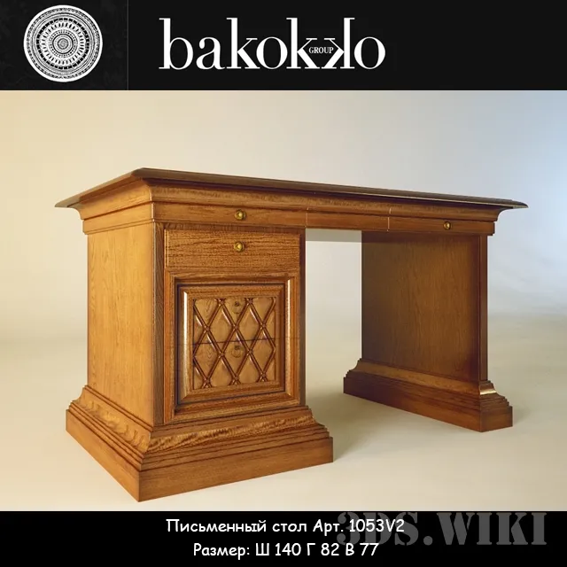 furniture – Writing desk Bakokko 1053V2 3D Model