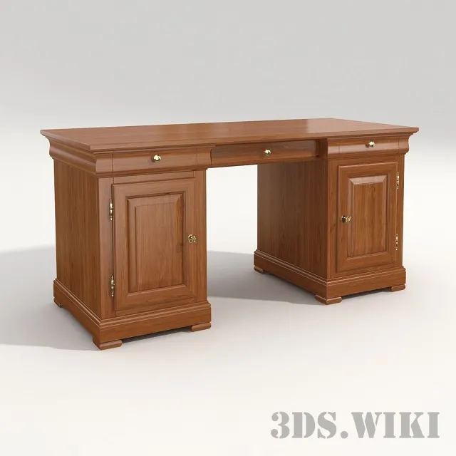 furniture – Writing desk E6081 Selva 3D Model