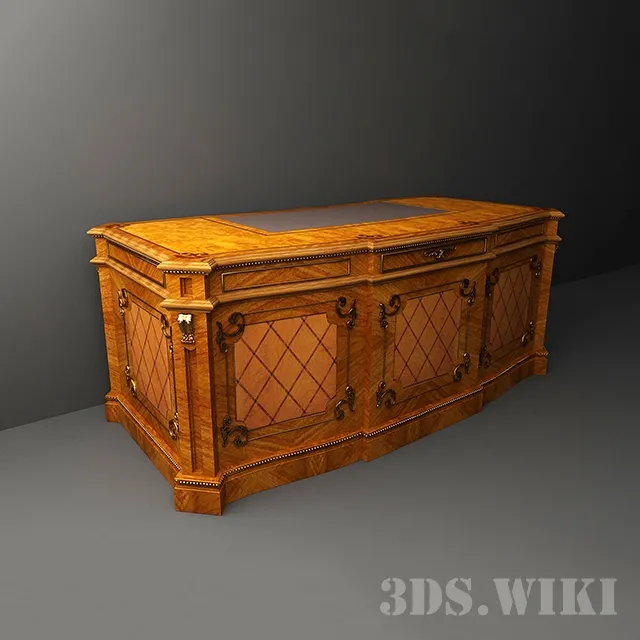 furniture – Writing desk Francesco Nesa 3D Model