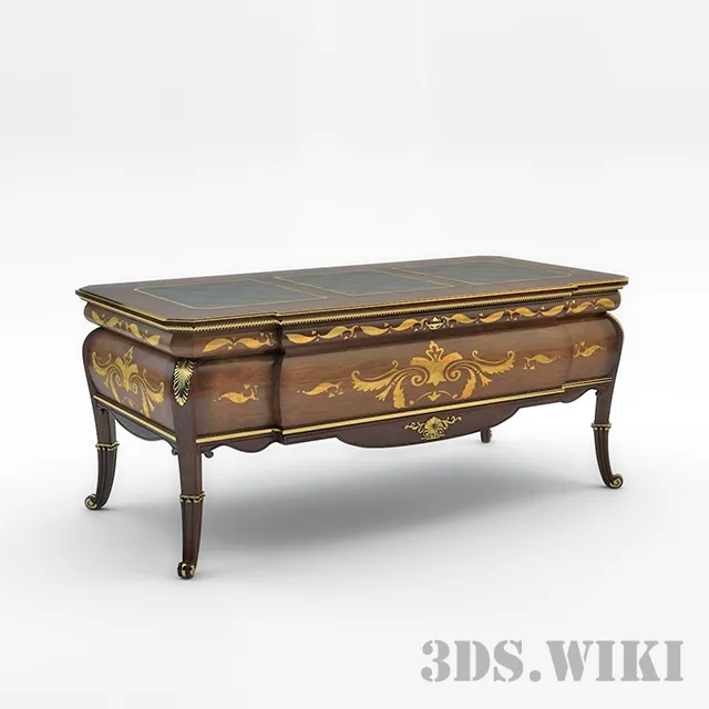 furniture – Writing desk GRILLI RONDO 181401 3D Model