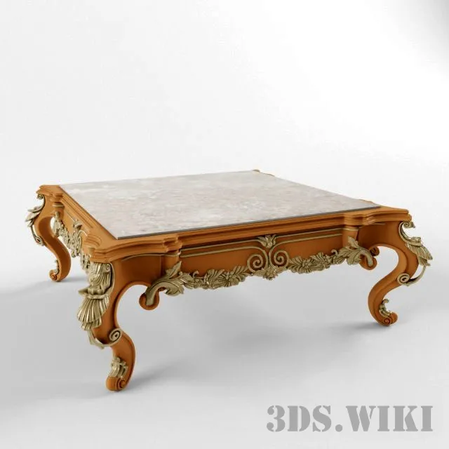 furniture – Writing Desk Jur Riva Mobili 3D Model