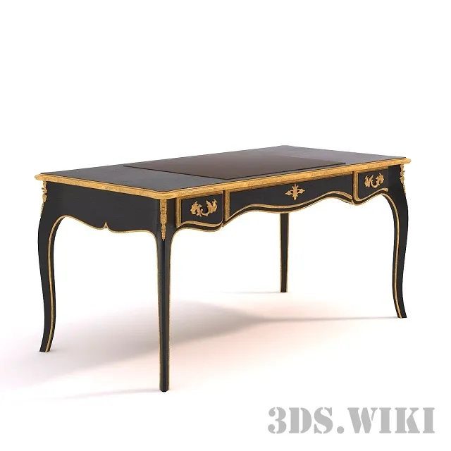 furniture – Writing desk Selva Benedikt 6107 3D Model