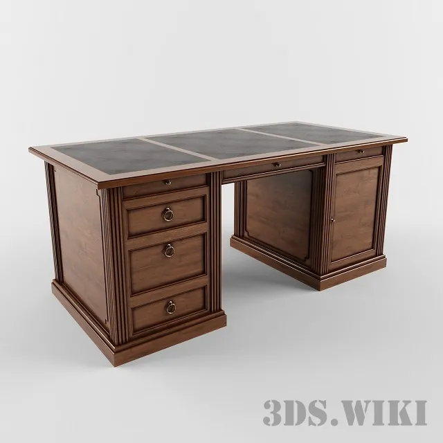 furniture – Writing desk Selva Bernini 6557 3D Model
