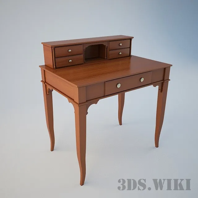 furniture – Writing desk SELVA ORNELLA 6149 3D Model