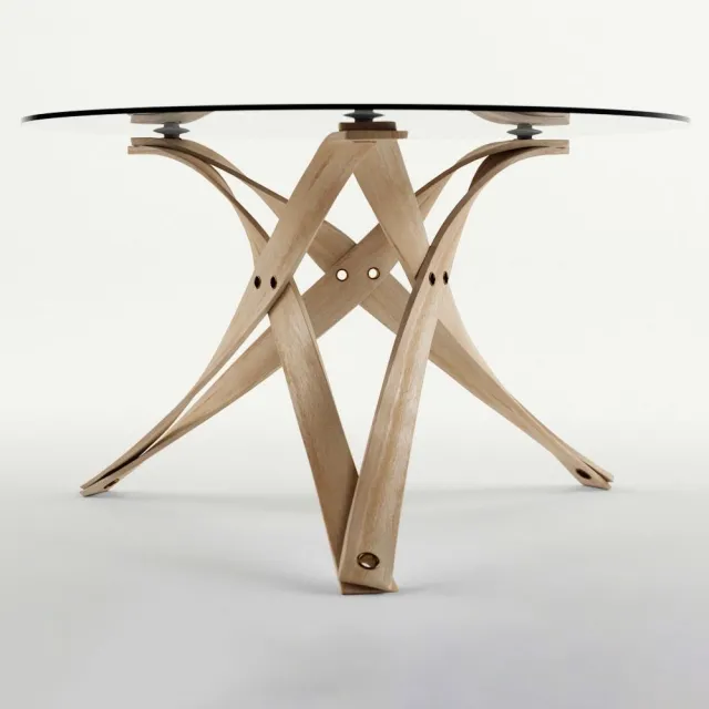 furniture – XTable by David Colwell 3D Model