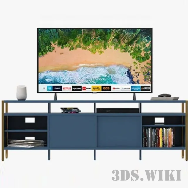 furniture – Zane Media Console 3D Model furniture – Zane Media Console 3D Model