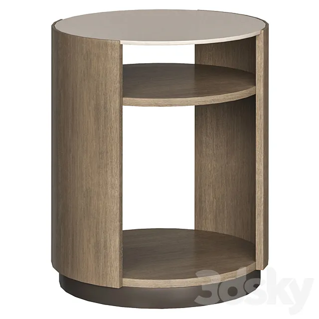 Fusion Drum Table Caracole 3DModel