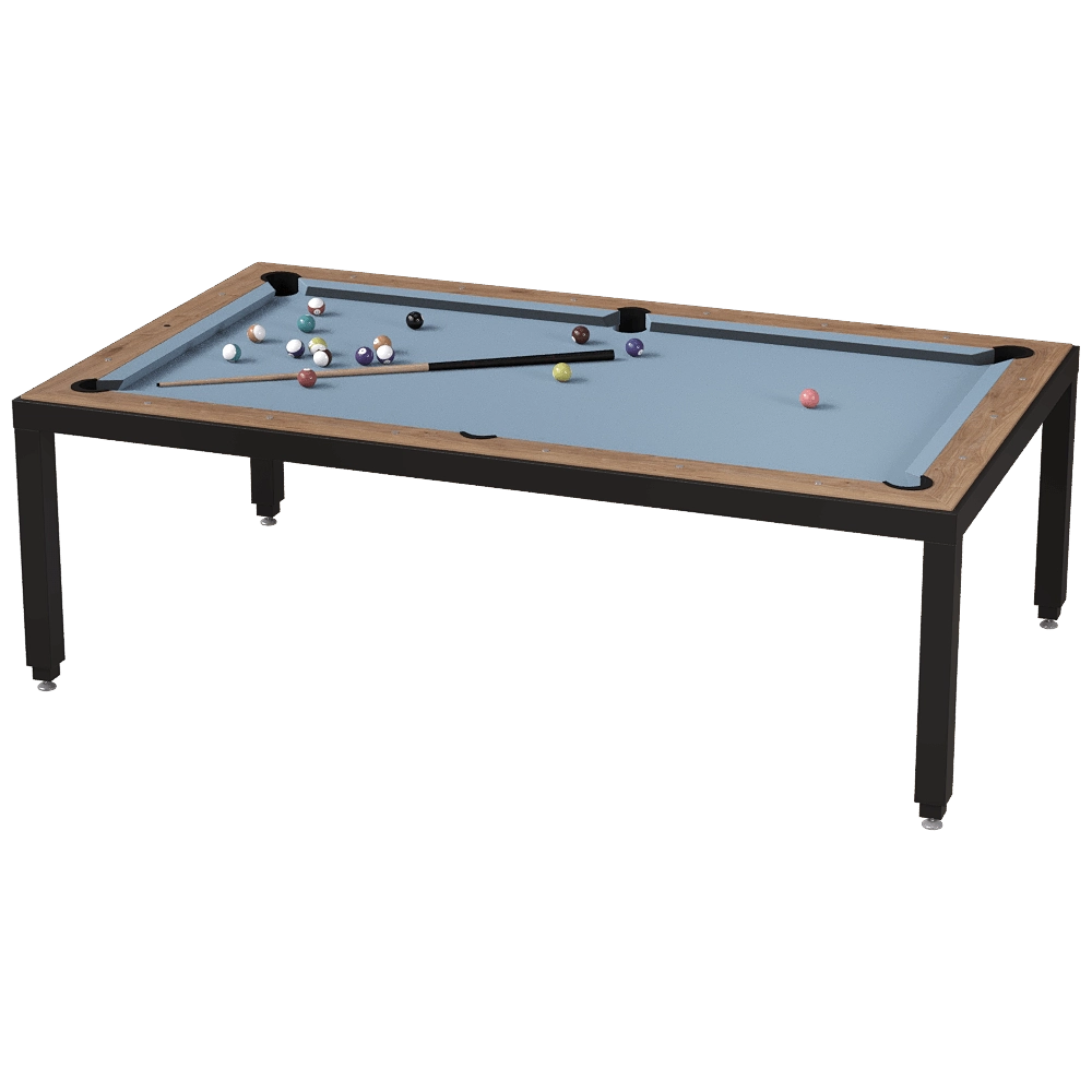 Fusiontables – Pool & Dining table VINTAGE 3D Model