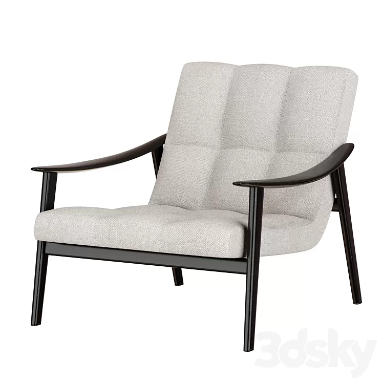 FYNN armchair by minotti 3D Model FYNN armchair by minotti 3D Model