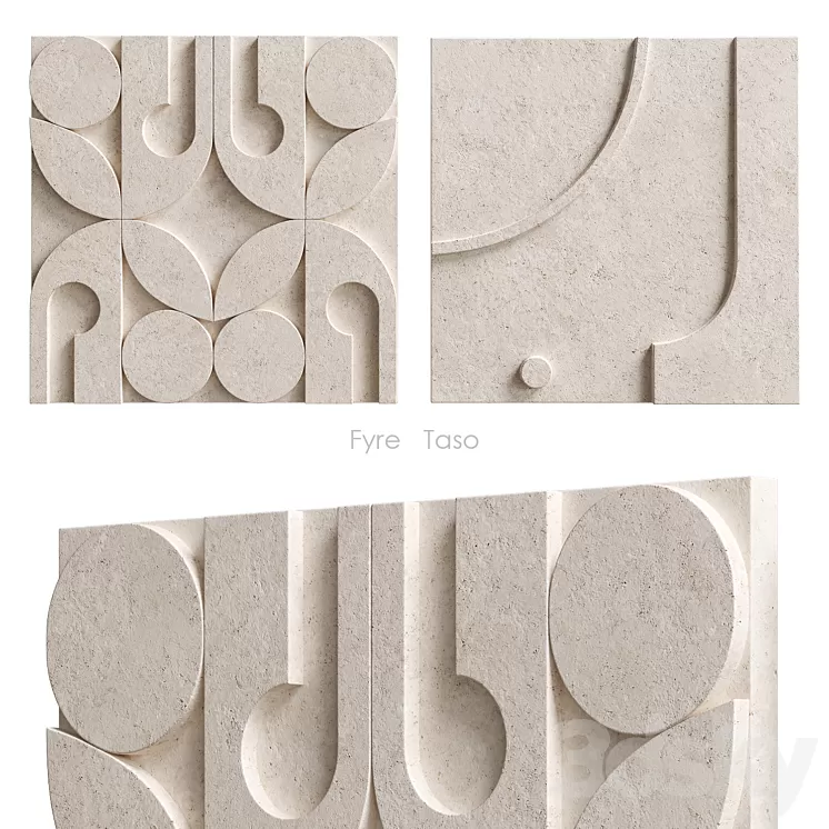 Fyre Taso Relief Crate&Barrel 3D Model Free Download Fyre Taso Relief Crate&Barrel 3D Model Free Download