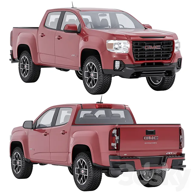 G.M.C. Canyon 3D Model