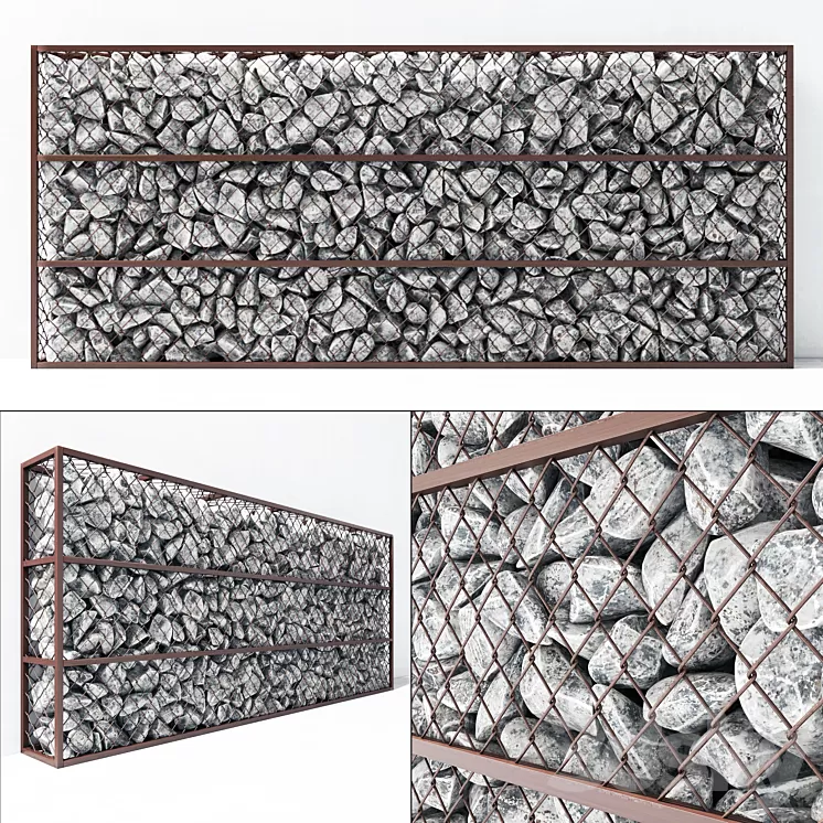 Gabion stone big / Gabion stone big 3D Model Gabion stone big / Gabion stone big 3D Model