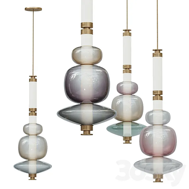 Gabriel Scott Luna Pendant 3DModel