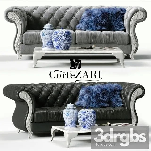 Gabriel Sofa 01 3D Model Download Gabriel Sofa 01 3D Model Download