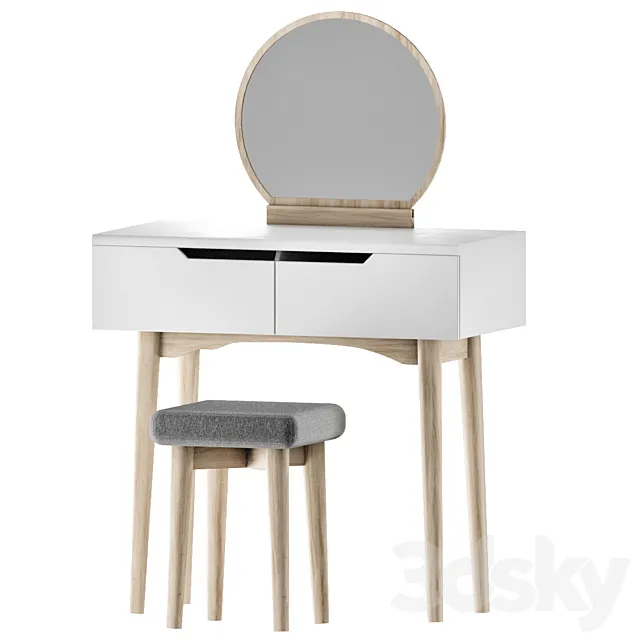 Gaga dressing table 3D Model