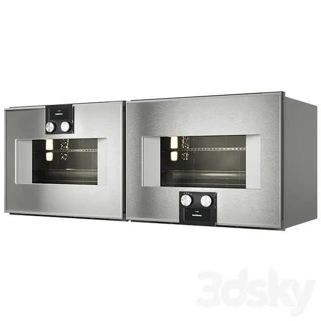 Gaggenau BS450110 and BS454110 3D Model Gaggenau BS450110 and BS454110 3D Model