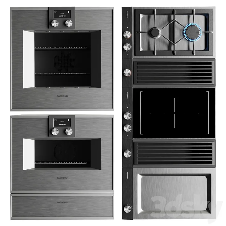 Gaggenau Collection Vol 01 3D Model Free Download