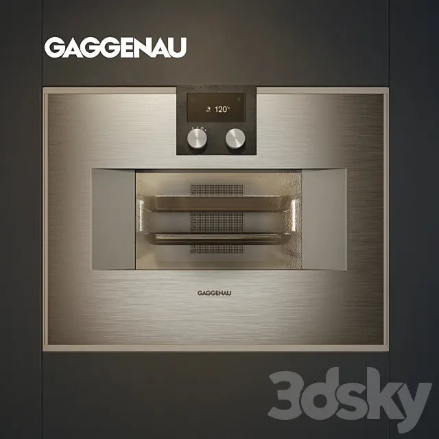 Gaggenau oven 3DModel