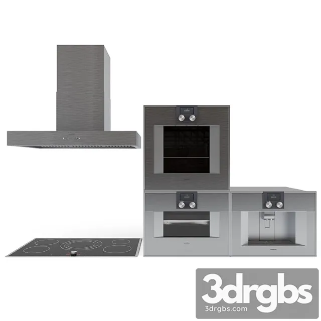 Gaggenau Technique Set 3D Model Download