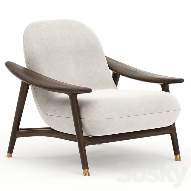 Gaia Armchair 3D Model Gaia Armchair 3D Model
