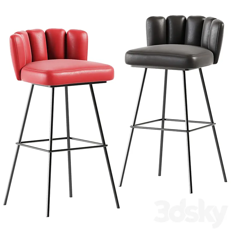 GAIA Barstool By KFF \/ Bar stool 3D Model Free Download GAIA Barstool By KFF \/ Bar stool 3D Model Free Download