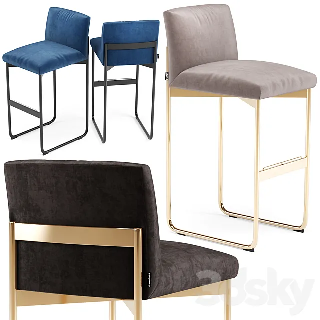 Gala barchair cs1868 – Calligaris 3D Model