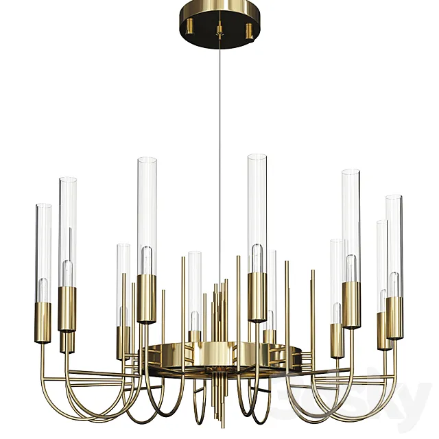 Gala II suspension 3DModel