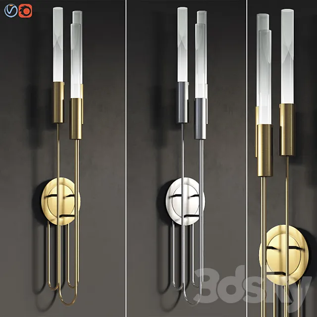 Gala Torch Wall Light Luxxu 3DModel