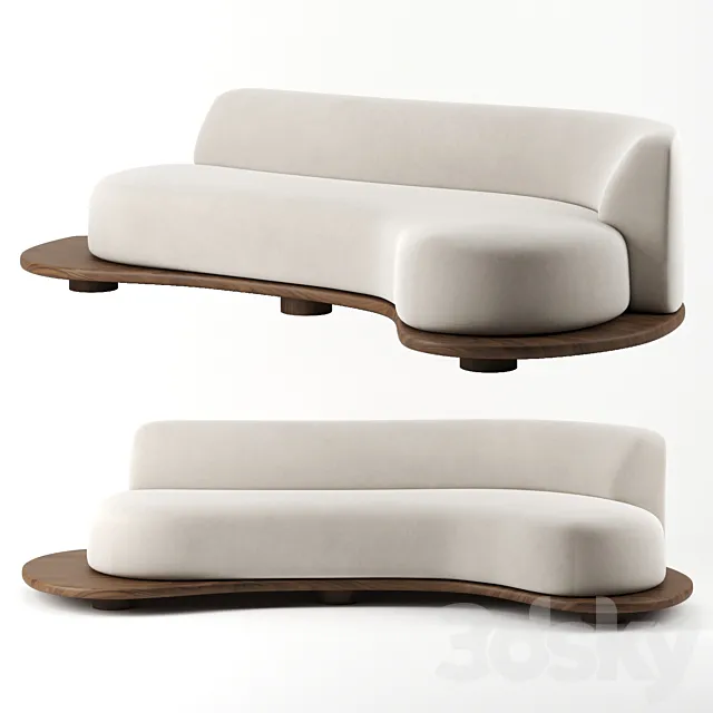 Galapinhos sofa bu Greenapple design 3DModel Galapinhos sofa bu Greenapple design 3DModel