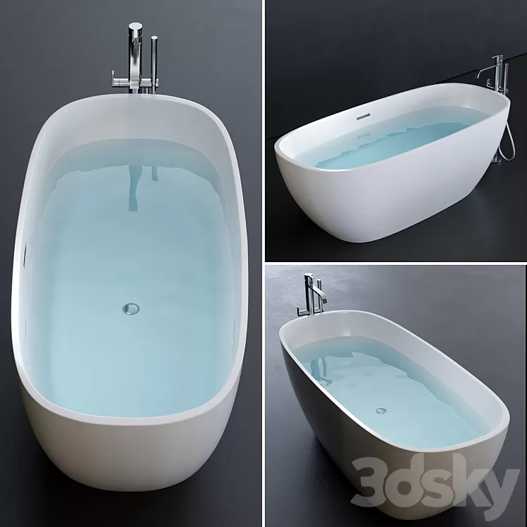 GALASSIA MEG11 Bathtub art. 7320 3D Model